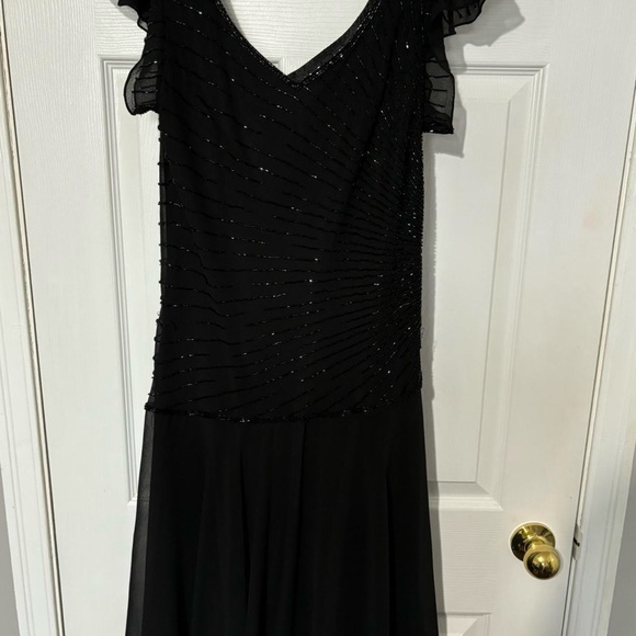 LA MADONA BEADED VAUDEVILLE STYLE DRESS - Picture 1 of 6